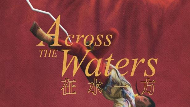 Das Filmplakat für „Across the Waters“ des Festival de Cannes 2024 zeigt eine Person im Wasser.