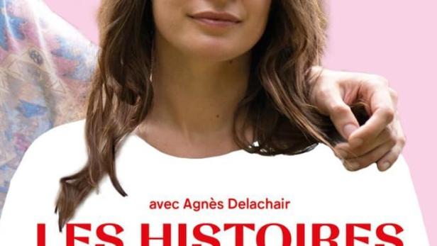 Das Filmplakat für „Les Histoires d'amour de Liv S.“ mit Agnès Delachair.