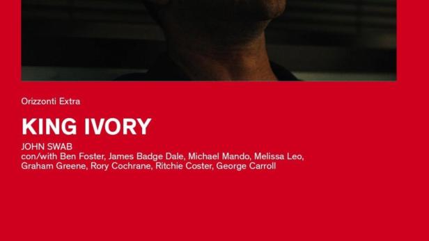 Ein Filmposter für „King Ivory“ von John Swab, gezeigt bei den Filmfestspielen von Venedig 2024.