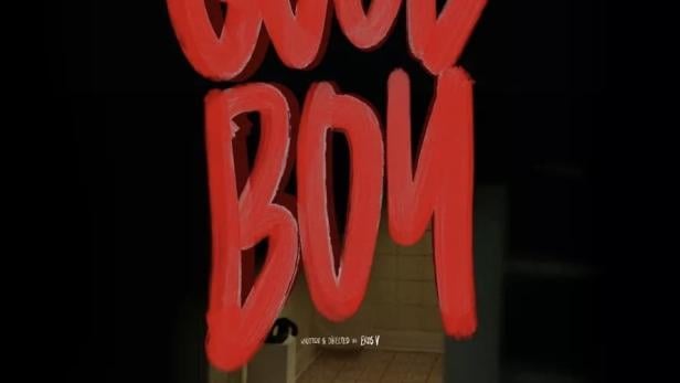 Das Filmplakat für „Good Boy“ mit Patricia Allison in der Hauptrolle.