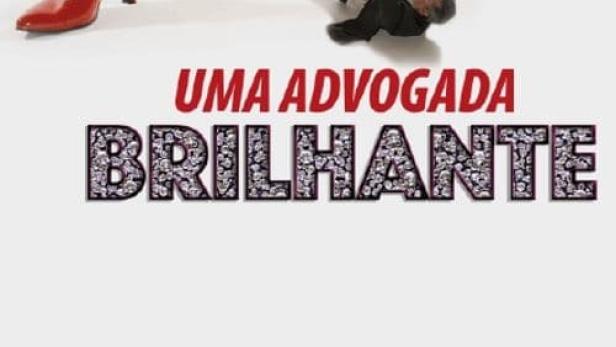 Eine Frau in roten Schuhen, die einen Mann im Anzug zu Fall bringt.