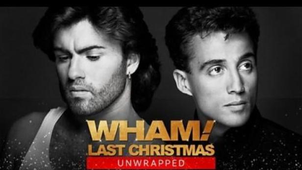 Das Cover von „Wham! Last Christmas Unwrapped“ zeigt George Michael und Andrew Ridgeley.