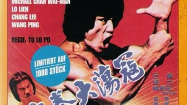 Das Cover von „The Big Boss 2: Rache in Shanghai“ mit Dragon Lee.