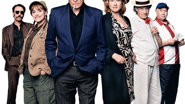 Das Filmplakat zu „Kundschafter des Friedens 2“ mit den Hauptdarstellern Henry Hübchen, Katharina Thalbach u.a..