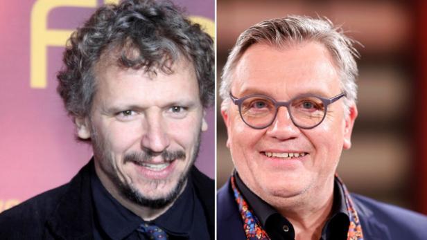 Porträts von Marcus Rosenmüller und Hape Kerkeling nebeneinander.
