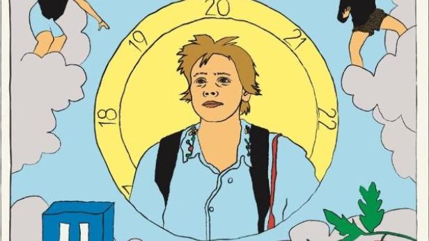 Das Filmplakat für „Ninia Motherf**king Destruction“ zeigt eine stilisierte, farbenfrohe Szene.