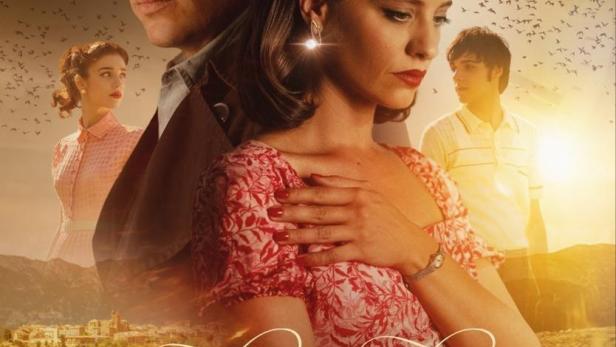 Das Filmplakat für „El secreto del Orfebre“ mit Mario Casas und Michelle Jenner.