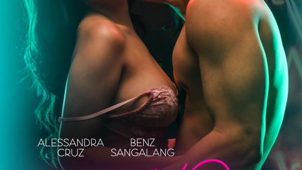 Das Filmplakat für „Tokyo Nights“ zeigt Alessandra Cruz und Benz Sangalang in einer innigen Umarmung.