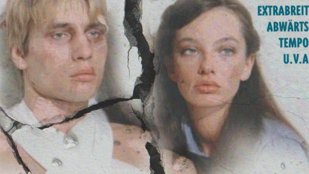 Das Filmplakat für „Kalt wie Eis“ mit Dave Balko, Brigitte Wöllner und Otto Sander.