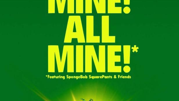 Das Filmplakat für „Plankton: The Movie“ zeigt Plankton vor einem grünen Hintergrund.