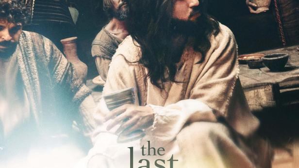 Szene aus „The Last Supper“ mit Jesus und seinen Jüngern.