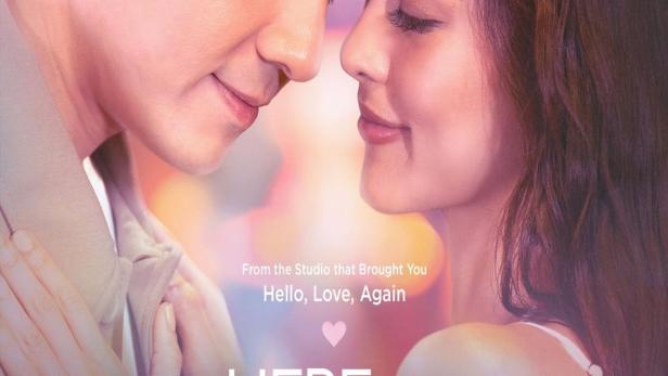 Das Filmplakat für „Meine Liebe wird dich verschwinden lassen“ mit Kim Chiu und Paulo Avelino zeigt die beiden Hauptdarsteller.