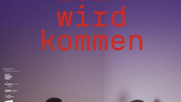 Das Filmplakat für „Unsere Zeit wird kommen“ zeigt zwei Menschen in einem Raum.