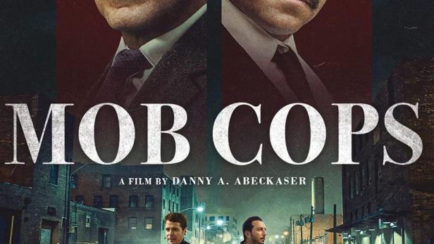 Das Filmplakat für „Mob Cops“ mit David Arquette, Jeremy Luke und Kevin Connolly.