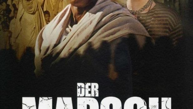 Das Filmplakat für „Der Marsch“ zeigt einen Mann und eine Frau vor einer Menschenmenge.