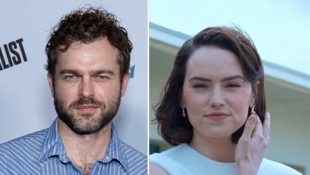 Ein Porträt von Alden Ehrenreich und Daisy Ridley.