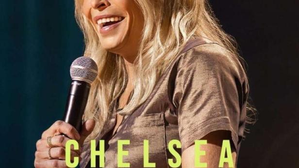 Chelsea Handler auf der Bühne während ihres Netflix Comedy Specials „The Feeling“.