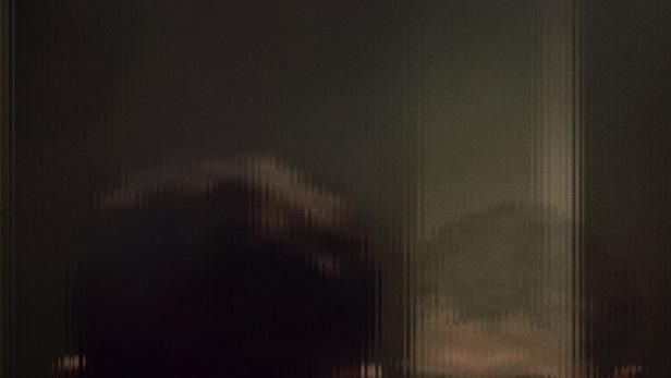 Ein verschwommenes Bild, das möglicherweise das Filmplakat für „The Vanishing“ darstellt.