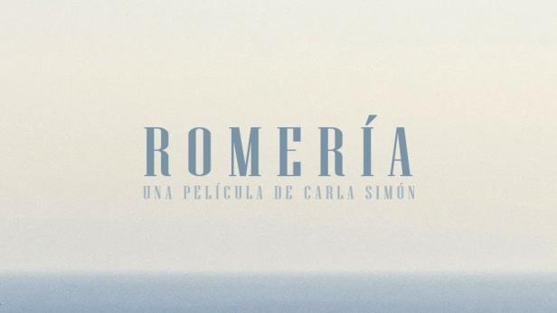 Das Filmplakat für „Romería“ von Carla Simón, ausgewählt für das Festival de Cannes 2025.