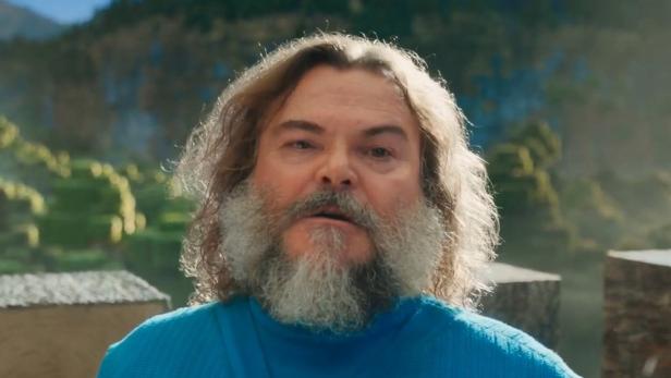 Jack Black als Steve in dem Minecraft-Film.