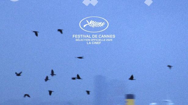 Das Filmplakat für „BIMO“ von Oumnia Hanader zeigt Möwen über einem Schiff vor blauem Himmel.