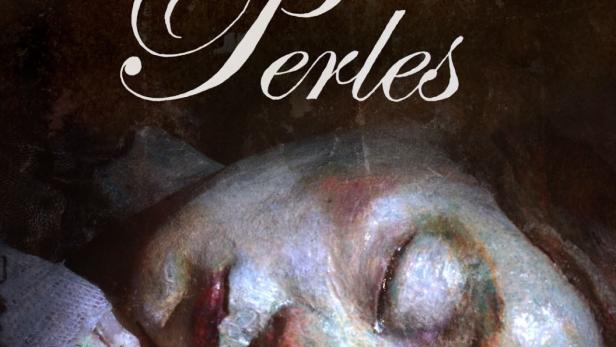 Das Filmplakat für „La Jeune Fille Qui Pleurait des Perles“ zeigt das Gesicht einer weinenden jungen Frau.