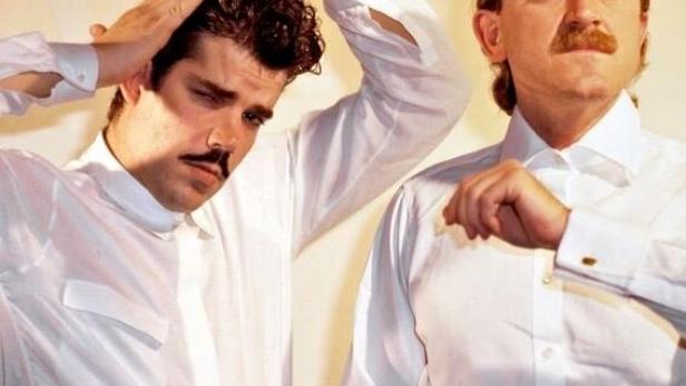 Das Filmplakat für „Oh Yeah!“, ein Dokumentarfilm über die Band Yello, unter der Regie von Nick Canfield.