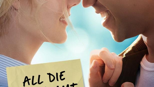 Das Filmplakat für „All die verdammten perfekten Tage“ zeigt ein junges Paar.