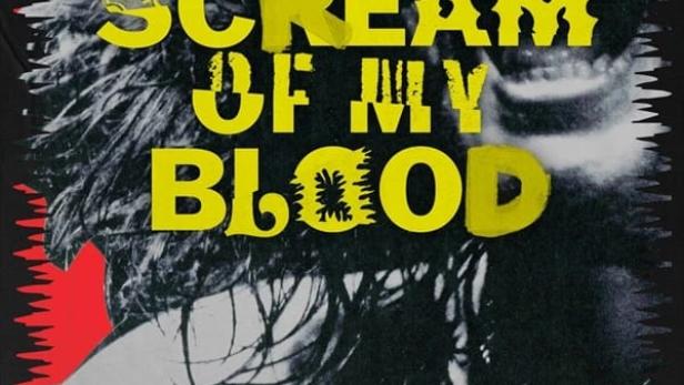 Das Filmplakat für „Scream of My Blood: A Gogol Bordello Story“ zeigt ein verzerrtes Gesicht.