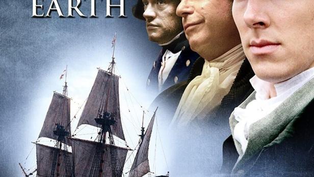 Das Cover der Mini-Serie „To the Ends of the Earth“ mit Benedict Cumberbatch, Jared Harris und Sam Neill.