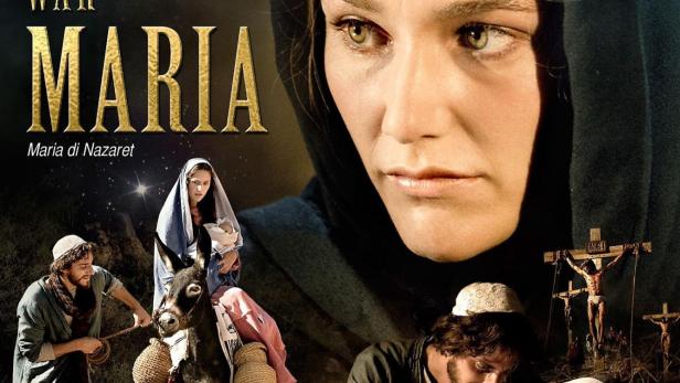 Das Cover des Films „Ihr Name war Maria“ zeigt Maria und Josef mit dem Jesuskind.