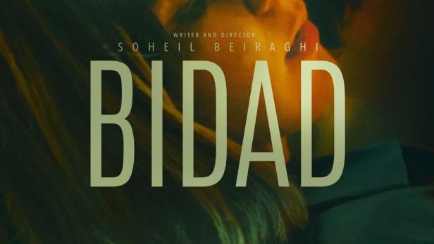 Das Filmplakat für „Bidad“ zeigt das Gesicht einer Frau und die Namen der Beteiligten.