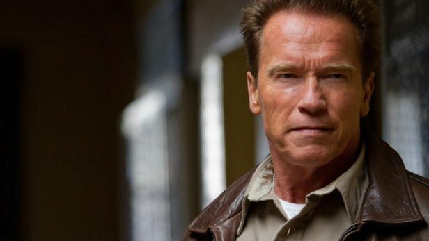 Arnold Schwarzenegger als Sheriff in dem Film „The Last Stand“.