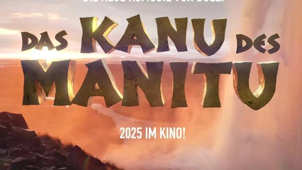 Das Filmplakat für „Das Kanu des Manitu“, die neue Komödie von Bully, die 2025 in die Kinos kommt.