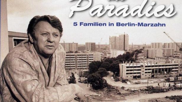 Das Cover der DDR-TV-Archiv-DVD „Einzug ins Paradies: 5 Familien in Berlin-Marzahn“ mit Kurt Böwe.