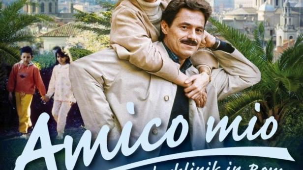 Das DVD-Cover von „Amico mio – Die Kinderklinik in Rom“ mit Massimo Dapporto und Katharina Böhm.