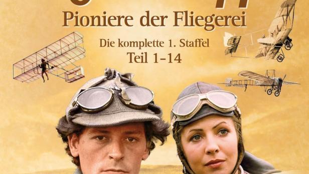 Das DVD-Cover der Fernsehserie „Die Grashüpfer“ mit Bruno Pradal und Christine Wodetzky.