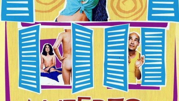 Das Poster für den Film „Meeresfrüchte“ zeigt mehrere Personen in einer sommerlichen Szene.