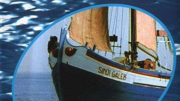 Das Cover der DVD „Bratovščina Sinjega Galeba“ zeigt ein Segelschiff namens Sinji Galeb.
