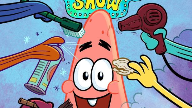 Patrick Star wird für seine Show gestylt.