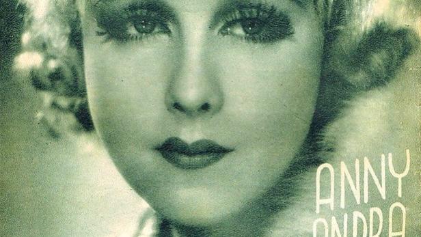 Das Cover des „Film-Kurier“ Nr. 371 mit einem Porträt von Anny Ondra und dem Titel „Eine Nacht im Paradies“.