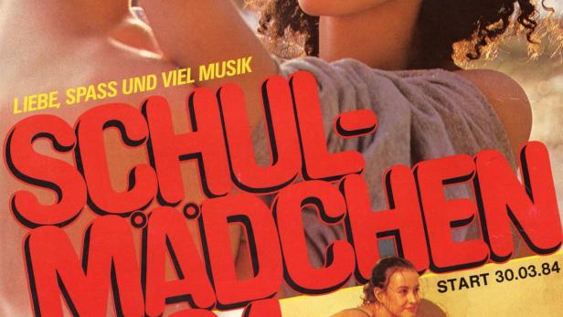 Das Filmplakat für „Schulmädchen '84“ zeigt mehrere junge Frauen.