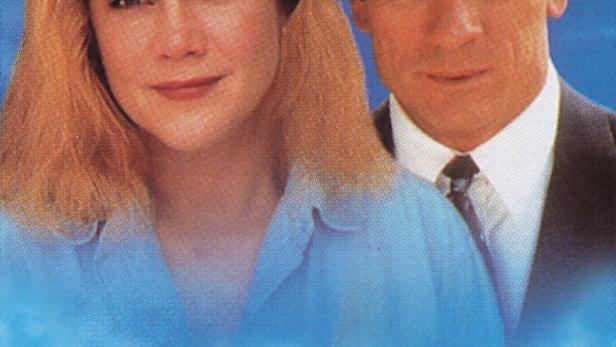 Das Filmplakat für „Kartenhaus“ zeigt Kathleen Turner und Tommy Lee Jones.