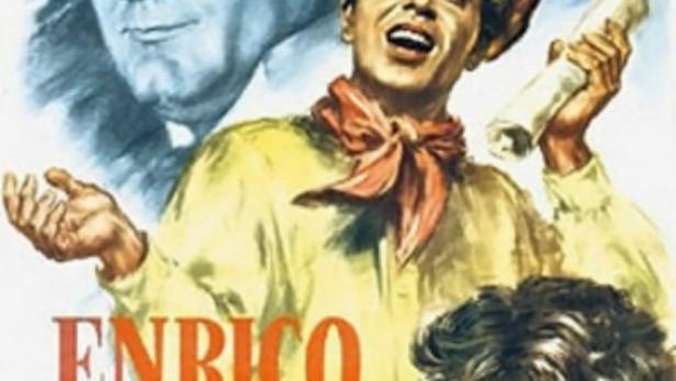 Das Filmplakat zu „Das Wunder einer Stimme“ zeigt Enrico Caruso und andere Schauspieler.