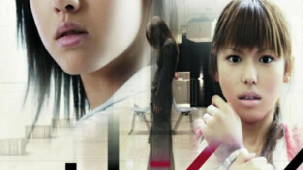 Das DVD-Cover zeigt die japanischen Schauspielerinnen Erika Sawajiri und Chiharu Wakatsuki.
