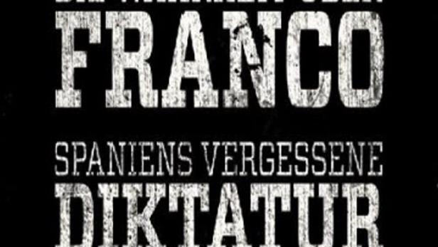 Das Cover eines Buches oder Films mit dem Titel „Die Wahrheit über Franco: Spaniens vergessene Diktatur“.