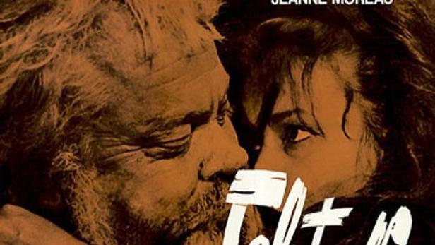 Das Filmplakat für „Falstaff“ mit Orson Welles und Jeanne Moreau.