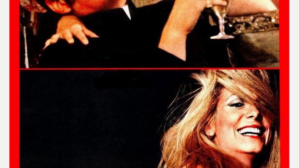 Das Filmplakat für „Mayerling“ zeigt zwei Paare, die feiern und lachen.