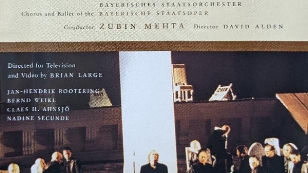 Das DVD-Cover von Richard Wagners „Tannhäuser“ mit René Kollo und Waltraud Meier.