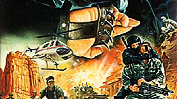 Das Filmplakat für „Force of the Ninja“ zeigt einen Ninja und Kampfszenen.